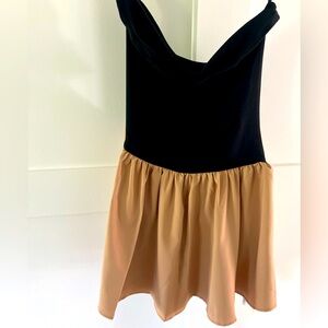 Commense 2 color dress tan and black NWT 🏷️🖤🤎